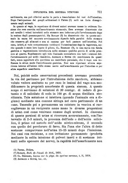 Il morgagni giornale indirizzato al progresso della medicina. Parte 1., Archivio o Memorie originali