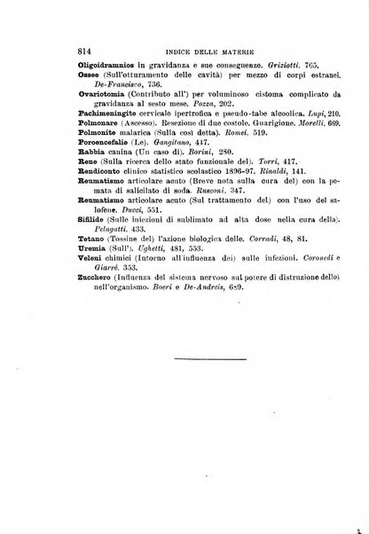 Il morgagni giornale indirizzato al progresso della medicina. Parte 1., Archivio o Memorie originali