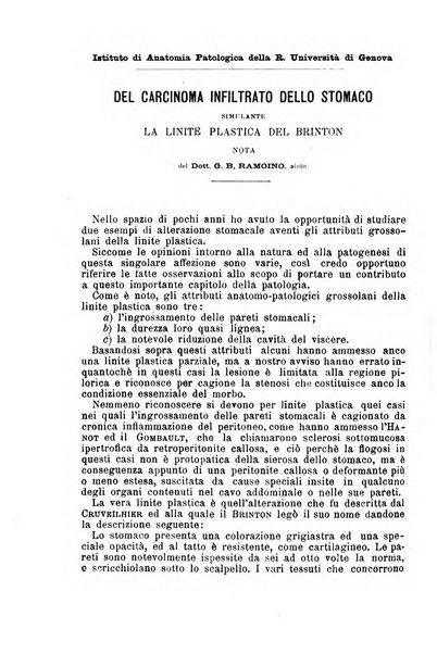 Il morgagni giornale indirizzato al progresso della medicina. Parte 1., Archivio o Memorie originali