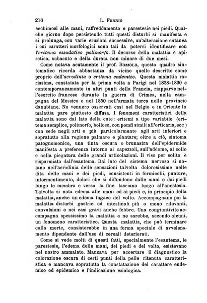 Il morgagni giornale indirizzato al progresso della medicina. Parte 1., Archivio o Memorie originali