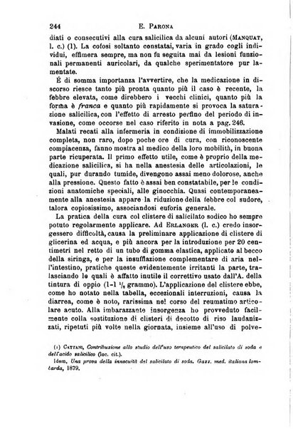 Il morgagni giornale indirizzato al progresso della medicina. Parte 1., Archivio o Memorie originali