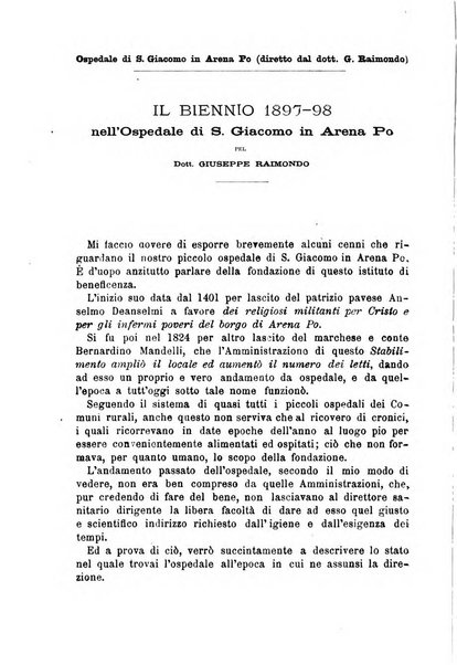 Il morgagni giornale indirizzato al progresso della medicina. Parte 1., Archivio o Memorie originali