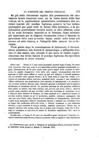 Il morgagni giornale indirizzato al progresso della medicina. Parte 1., Archivio o Memorie originali