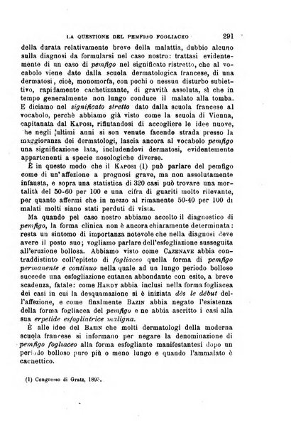 Il morgagni giornale indirizzato al progresso della medicina. Parte 1., Archivio o Memorie originali