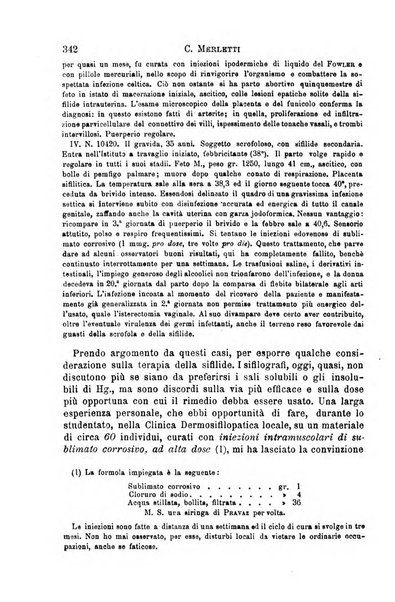 Il morgagni giornale indirizzato al progresso della medicina. Parte 1., Archivio o Memorie originali