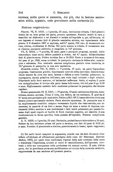 Il morgagni giornale indirizzato al progresso della medicina. Parte 1., Archivio o Memorie originali