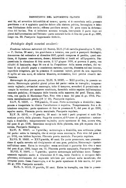 Il morgagni giornale indirizzato al progresso della medicina. Parte 1., Archivio o Memorie originali