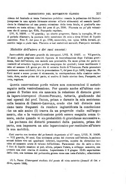 Il morgagni giornale indirizzato al progresso della medicina. Parte 1., Archivio o Memorie originali