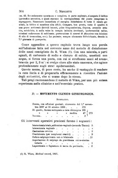 Il morgagni giornale indirizzato al progresso della medicina. Parte 1., Archivio o Memorie originali