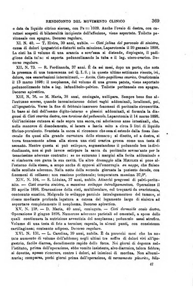 Il morgagni giornale indirizzato al progresso della medicina. Parte 1., Archivio o Memorie originali