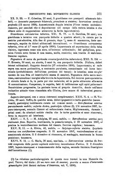 Il morgagni giornale indirizzato al progresso della medicina. Parte 1., Archivio o Memorie originali