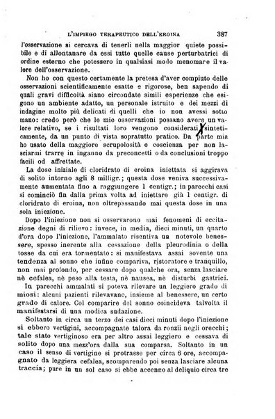 Il morgagni giornale indirizzato al progresso della medicina. Parte 1., Archivio o Memorie originali