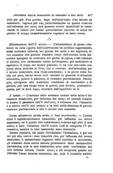 Il morgagni giornale indirizzato al progresso della medicina. Parte 1., Archivio o Memorie originali