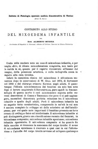 Il morgagni giornale indirizzato al progresso della medicina. Parte 1., Archivio o Memorie originali