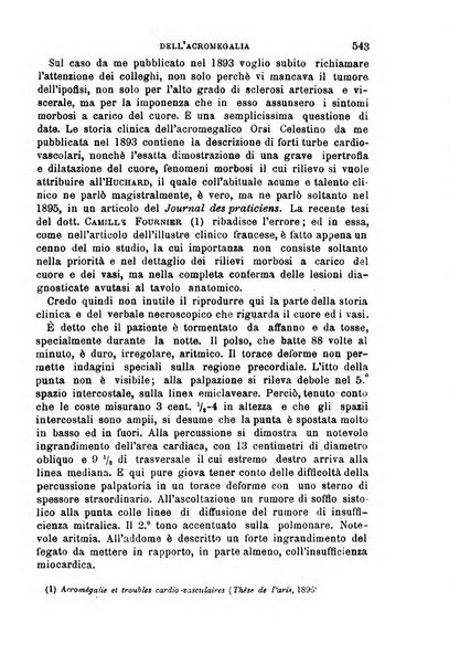 Il morgagni giornale indirizzato al progresso della medicina. Parte 1., Archivio o Memorie originali