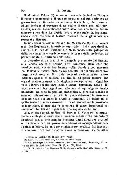 Il morgagni giornale indirizzato al progresso della medicina. Parte 1., Archivio o Memorie originali