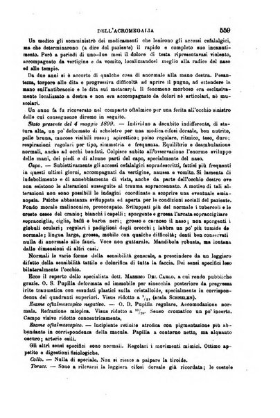 Il morgagni giornale indirizzato al progresso della medicina. Parte 1., Archivio o Memorie originali