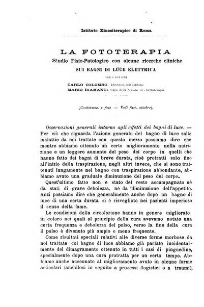 Il morgagni giornale indirizzato al progresso della medicina. Parte 1., Archivio o Memorie originali