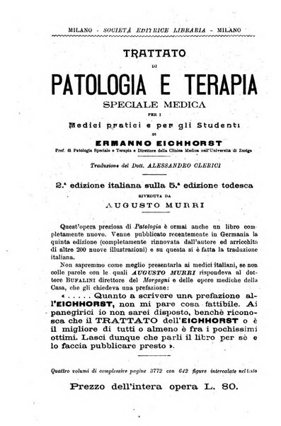 Il morgagni giornale indirizzato al progresso della medicina. Parte 1., Archivio o Memorie originali