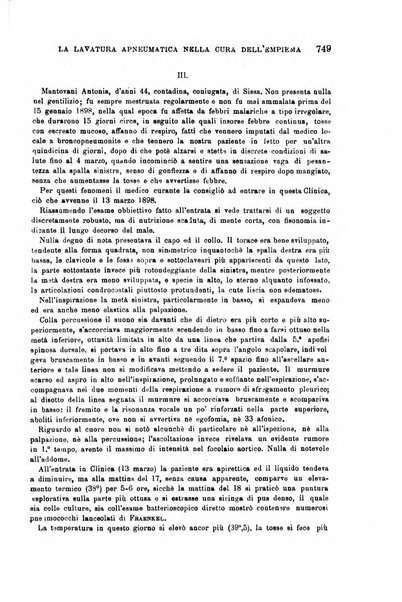 Il morgagni giornale indirizzato al progresso della medicina. Parte 1., Archivio o Memorie originali