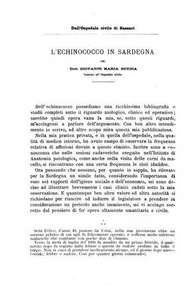 Il morgagni giornale indirizzato al progresso della medicina. Parte 1., Archivio o Memorie originali