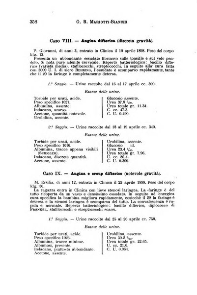 Il morgagni giornale indirizzato al progresso della medicina. Parte 1., Archivio o Memorie originali