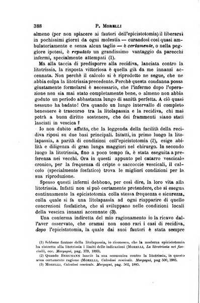 Il morgagni giornale indirizzato al progresso della medicina. Parte 1., Archivio o Memorie originali