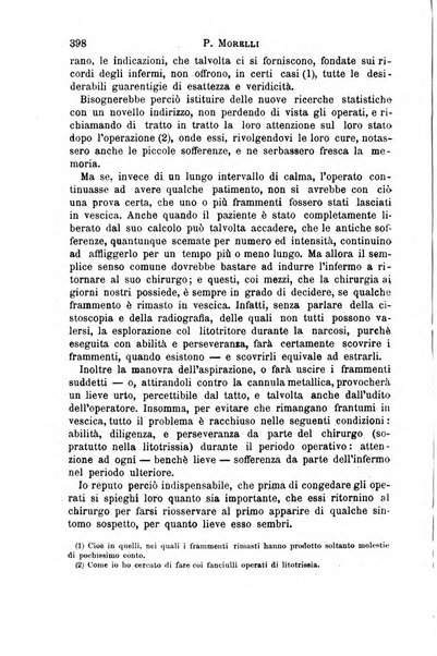 Il morgagni giornale indirizzato al progresso della medicina. Parte 1., Archivio o Memorie originali