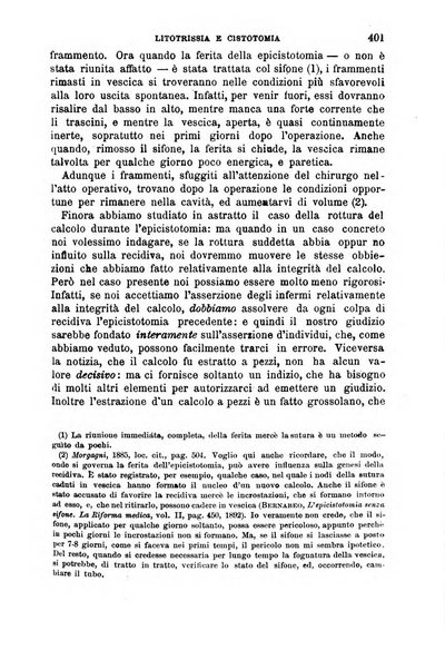 Il morgagni giornale indirizzato al progresso della medicina. Parte 1., Archivio o Memorie originali