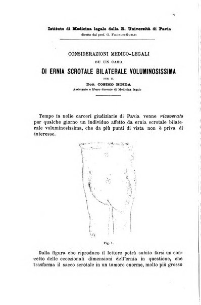 Il morgagni giornale indirizzato al progresso della medicina. Parte 1., Archivio o Memorie originali