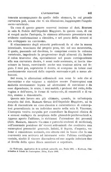 Il morgagni giornale indirizzato al progresso della medicina. Parte 1., Archivio o Memorie originali