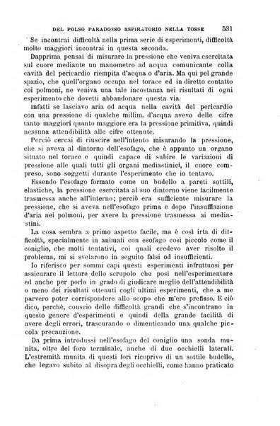 Il morgagni giornale indirizzato al progresso della medicina. Parte 1., Archivio o Memorie originali