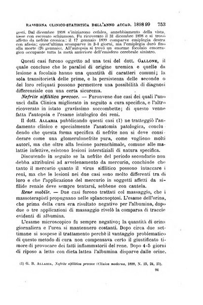 Il morgagni giornale indirizzato al progresso della medicina. Parte 1., Archivio o Memorie originali