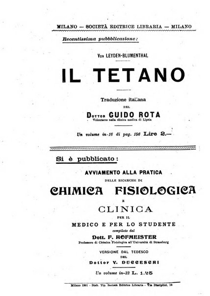 Il morgagni giornale indirizzato al progresso della medicina. Parte 1., Archivio o Memorie originali