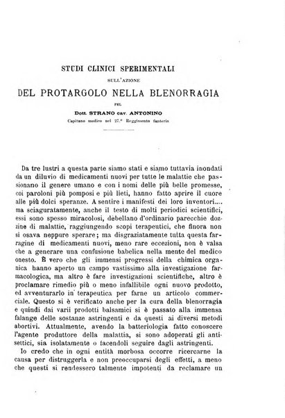 Il morgagni giornale indirizzato al progresso della medicina. Parte 1., Archivio o Memorie originali