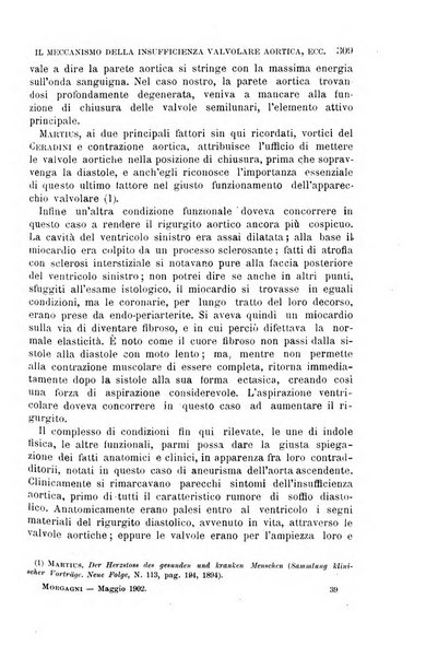 Il morgagni giornale indirizzato al progresso della medicina. Parte 1., Archivio o Memorie originali