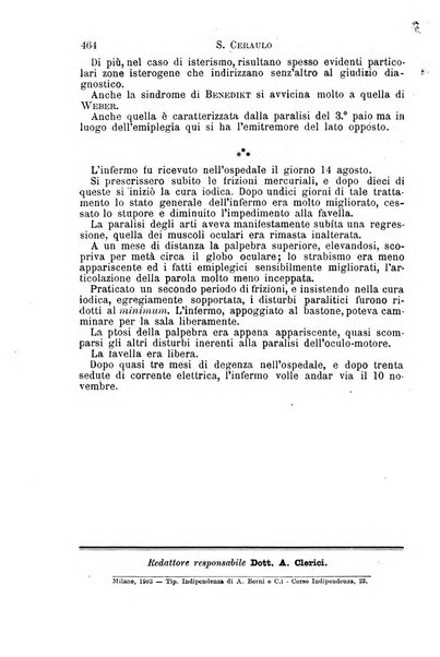 Il morgagni giornale indirizzato al progresso della medicina. Parte 1., Archivio o Memorie originali