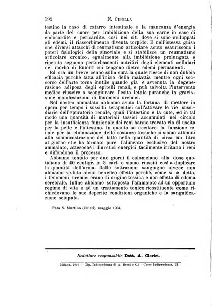 Il morgagni giornale indirizzato al progresso della medicina. Parte 1., Archivio o Memorie originali