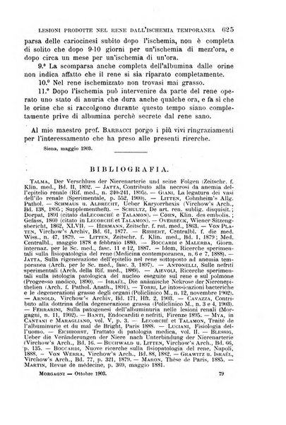 Il morgagni giornale indirizzato al progresso della medicina. Parte 1., Archivio o Memorie originali