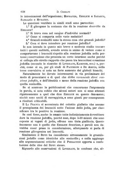 Il morgagni giornale indirizzato al progresso della medicina. Parte 1., Archivio o Memorie originali