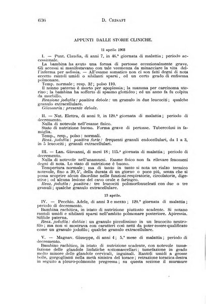 Il morgagni giornale indirizzato al progresso della medicina. Parte 1., Archivio o Memorie originali