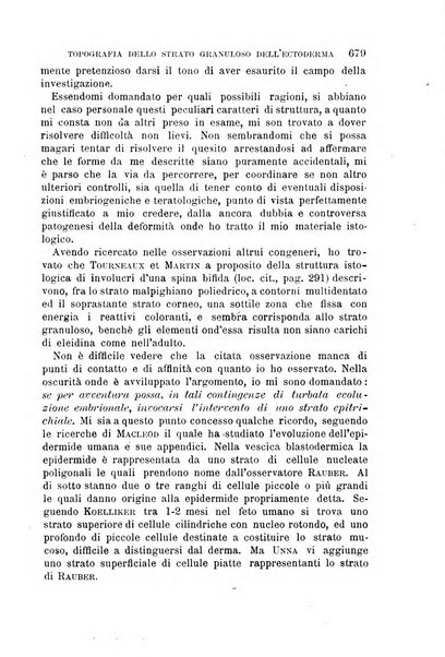 Il morgagni giornale indirizzato al progresso della medicina. Parte 1., Archivio o Memorie originali