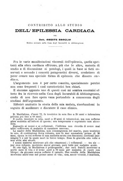 Il morgagni giornale indirizzato al progresso della medicina. Parte 1., Archivio o Memorie originali