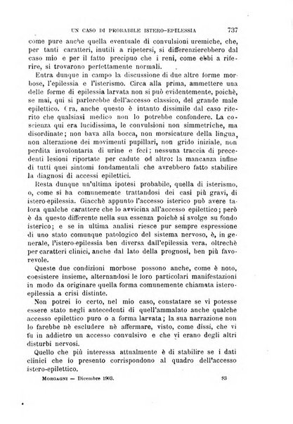 Il morgagni giornale indirizzato al progresso della medicina. Parte 1., Archivio o Memorie originali