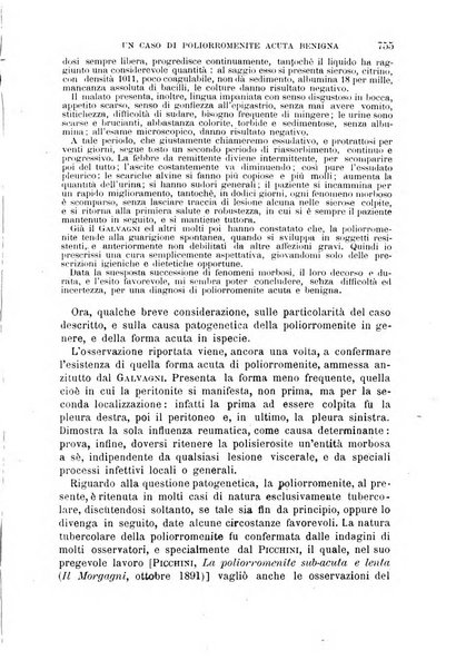 Il morgagni giornale indirizzato al progresso della medicina. Parte 1., Archivio o Memorie originali