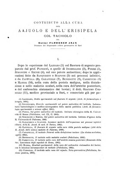 Il morgagni giornale indirizzato al progresso della medicina. Parte 1., Archivio o Memorie originali