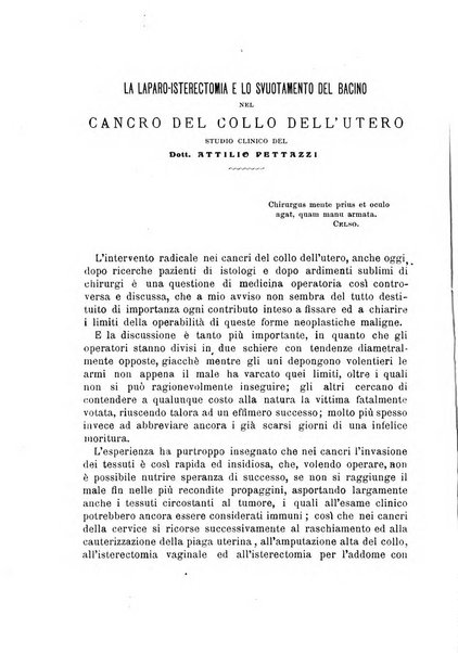 Il morgagni giornale indirizzato al progresso della medicina. Parte 1., Archivio o Memorie originali