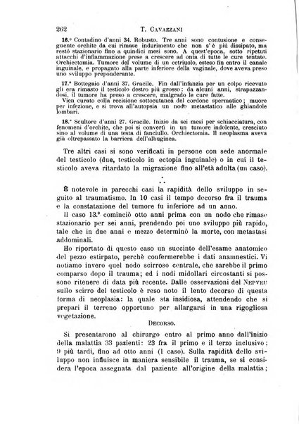 Il morgagni giornale indirizzato al progresso della medicina. Parte 1., Archivio o Memorie originali