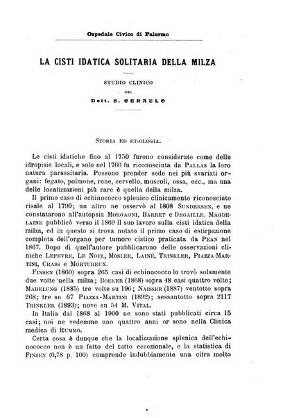 Il morgagni giornale indirizzato al progresso della medicina. Parte 1., Archivio o Memorie originali