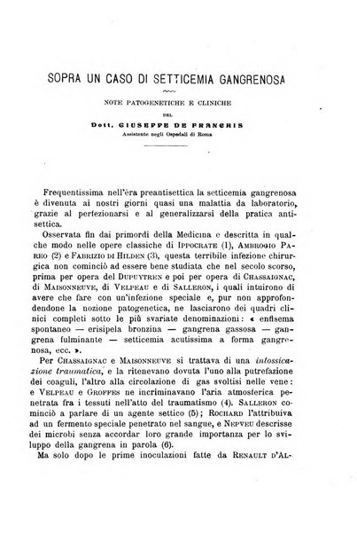 Il morgagni giornale indirizzato al progresso della medicina. Parte 1., Archivio o Memorie originali